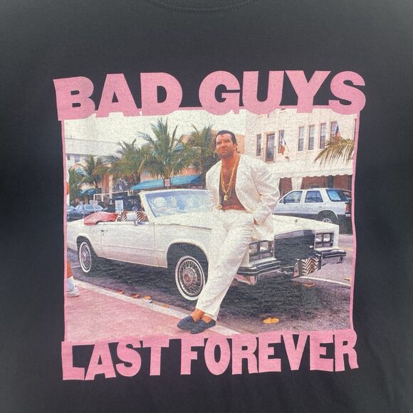 Bad Boys Last Forever Razor Ramon Scott Hall Shirt Adult Large Black WWE - Picture 4 of 8